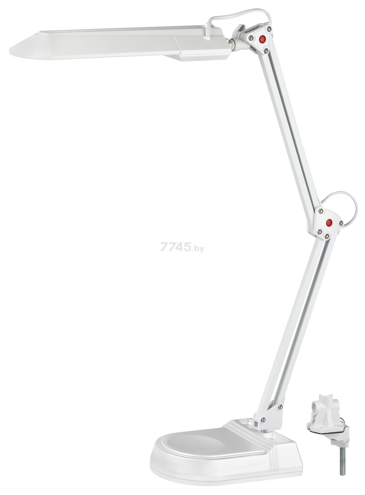 Лампа настольная ЭРА NL-202-G23-11W-W белая (NL-202-G23-11W-W бел)
